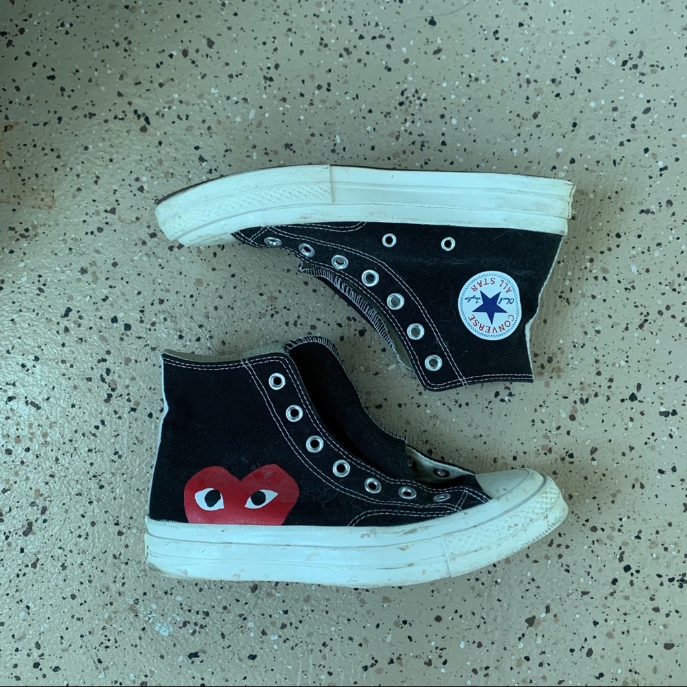 Comme des garçons PLAY converse sneakers